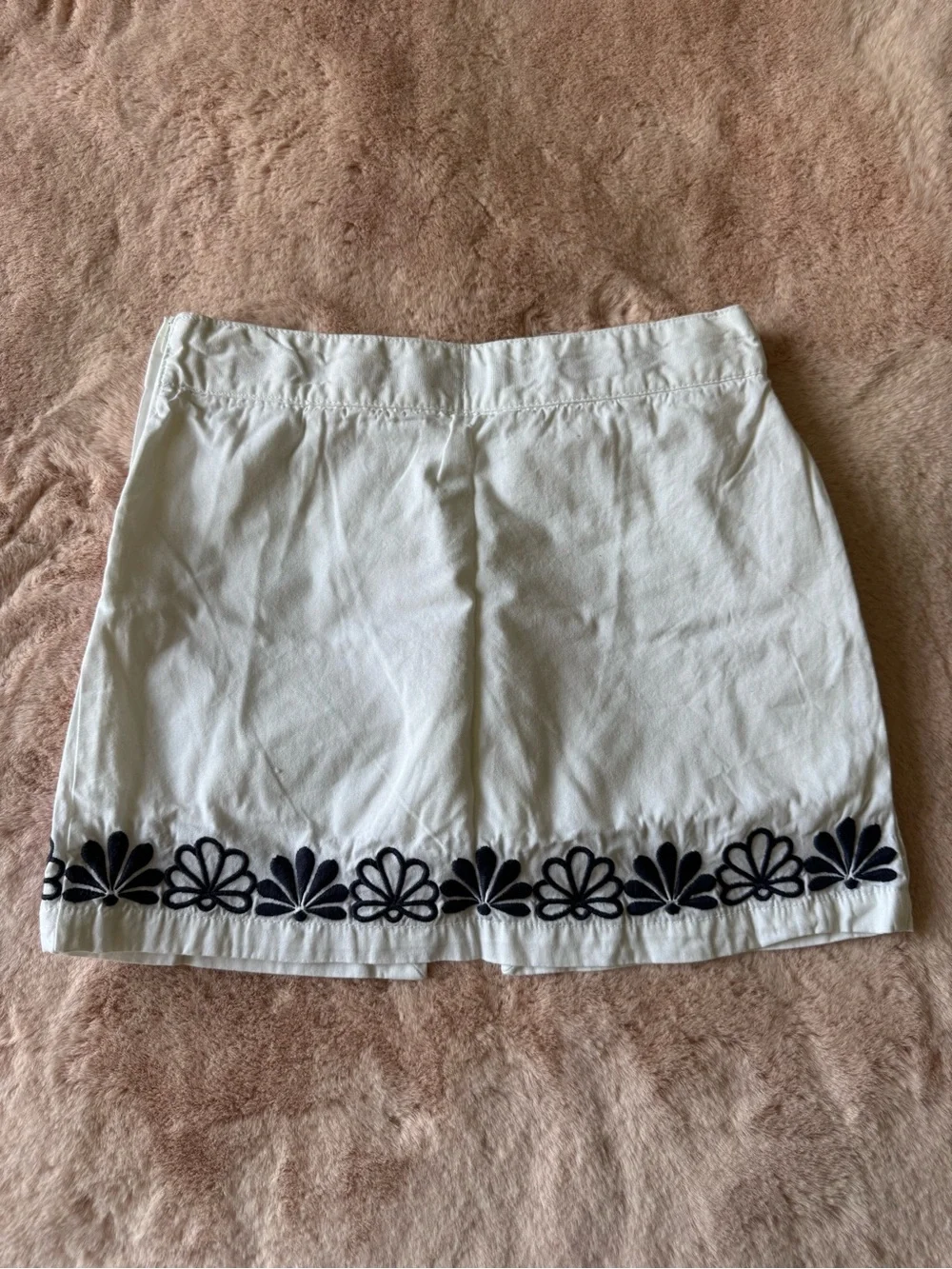 NWT Gymboree Girls Embroidered White Skort Size 9